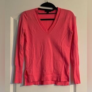 J Crew Classic Cashmere V-Neck Sweater